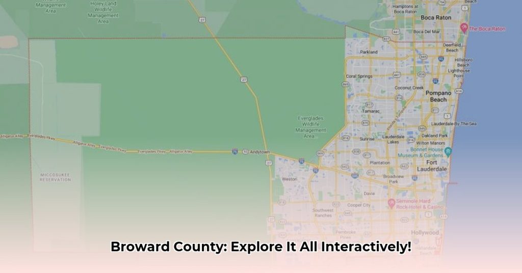 Interactive Map Of Broward County FL Explore Cities Towns Points Map Of Broward County Fl Edited 1024x536 