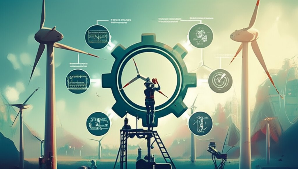 Wind turbine technician training: hands-on learning, safety, mechanics, and electrical skills.