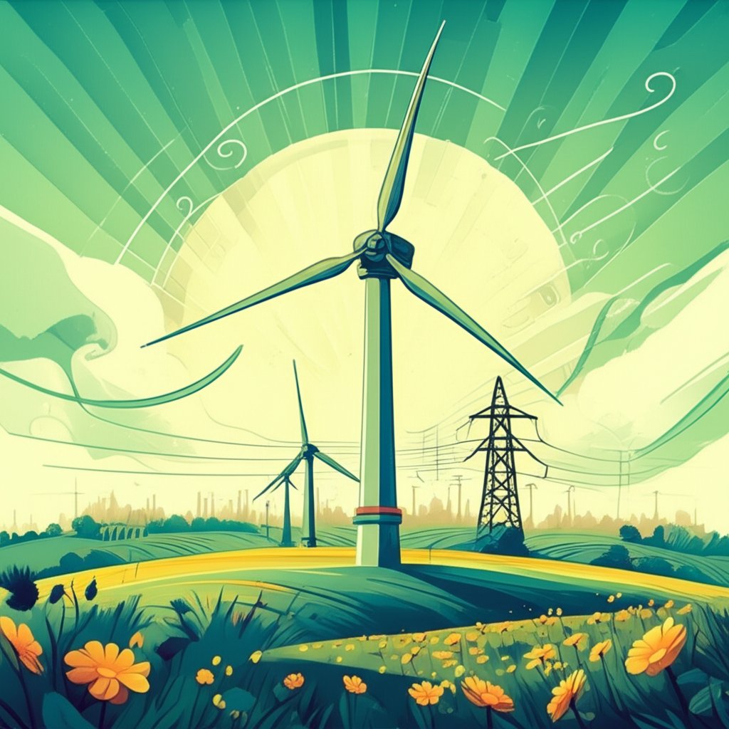 Horizontal Axis Wind Turbines: Industry Standard Renewable Energy HAWTs.