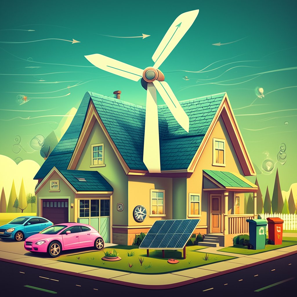 Wind turbine types: Horizontal and vertical axis wind turbines for home energy.