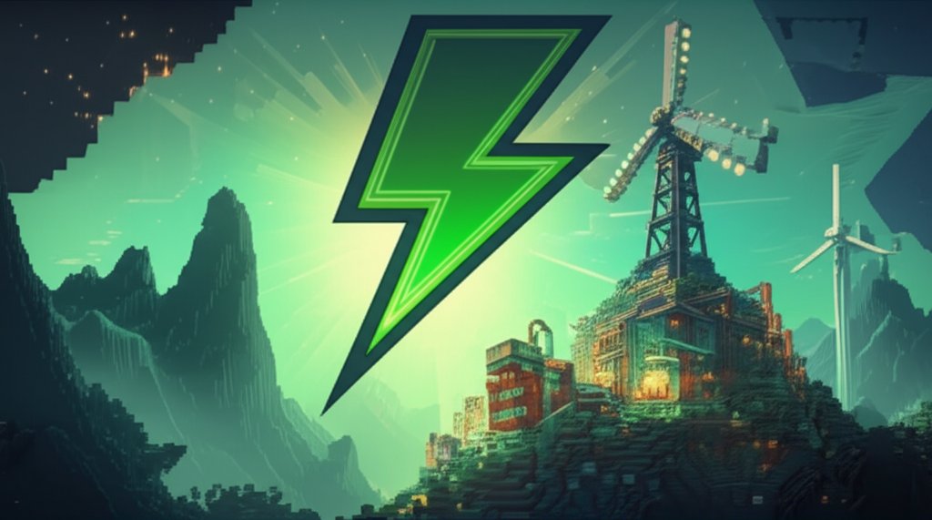 Mekanism boiler powers wind turbines in Minecraft at high altitude for maximum energy.