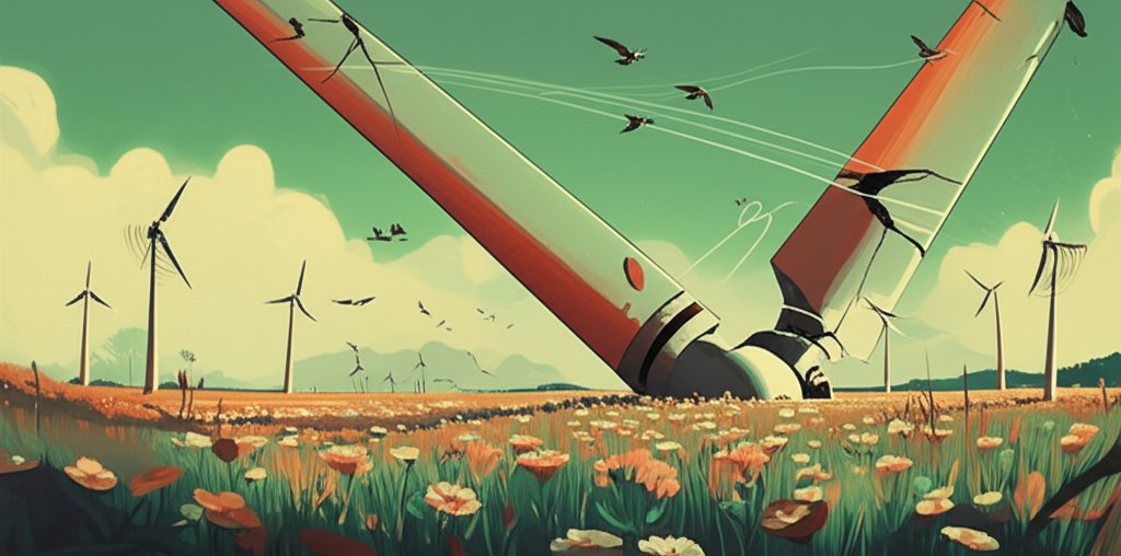 Wind turbine challenges: environmental impact, noise pollution, and intermittency solutions.