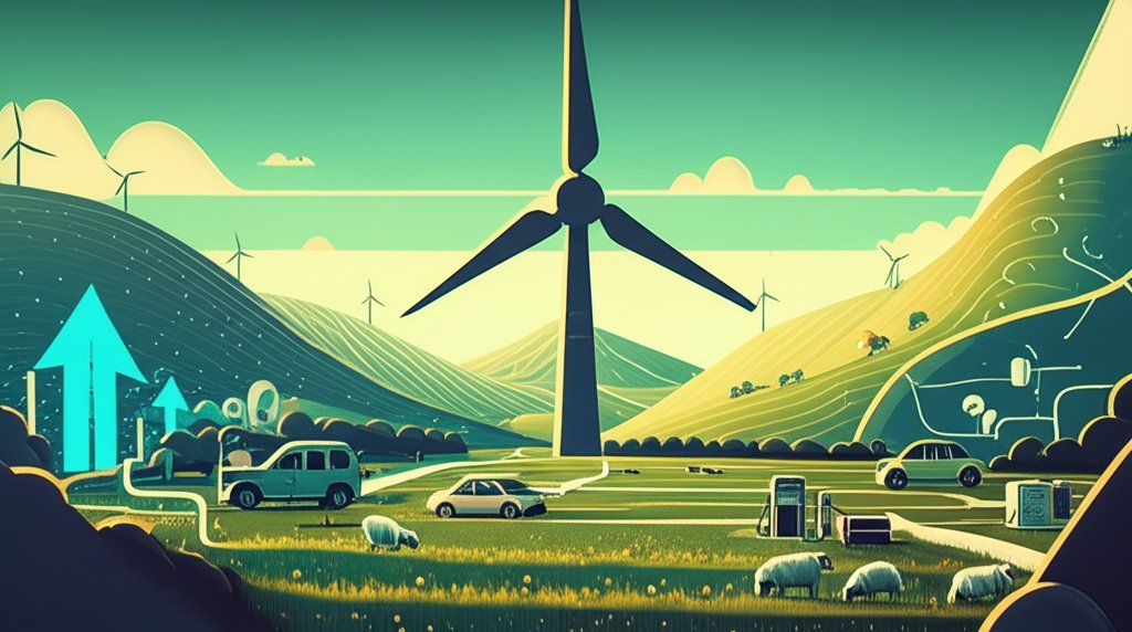 Wind turbines generating clean energy: The Upsides of Wind Power.