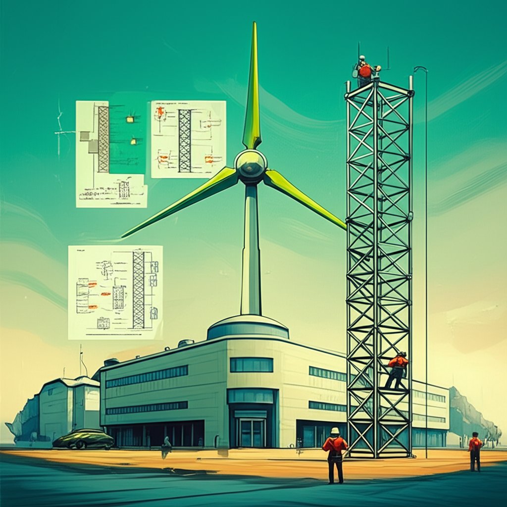 Wind turbine technician training: Hands-on learning for renewable energy careers.