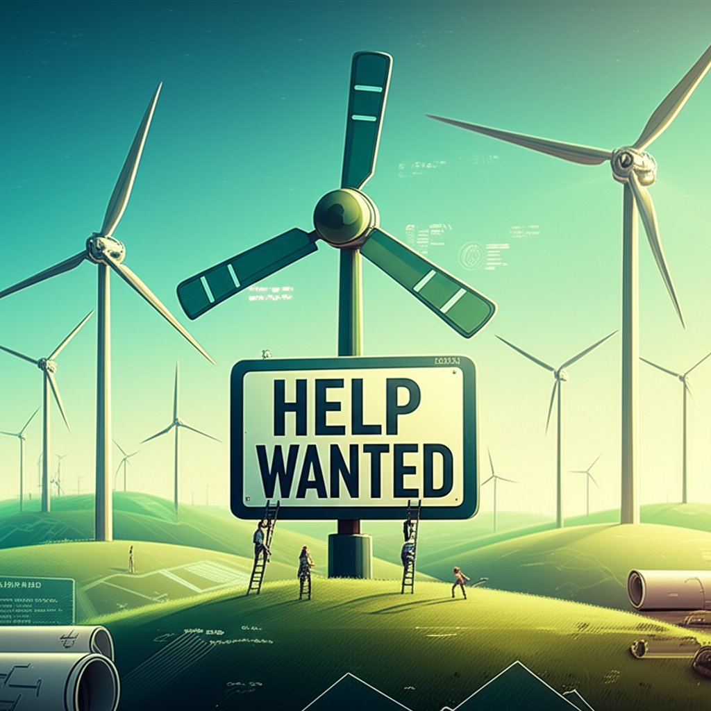 Wind turbine jobs: Career opportunity in renewable energy, clean energy wind power.