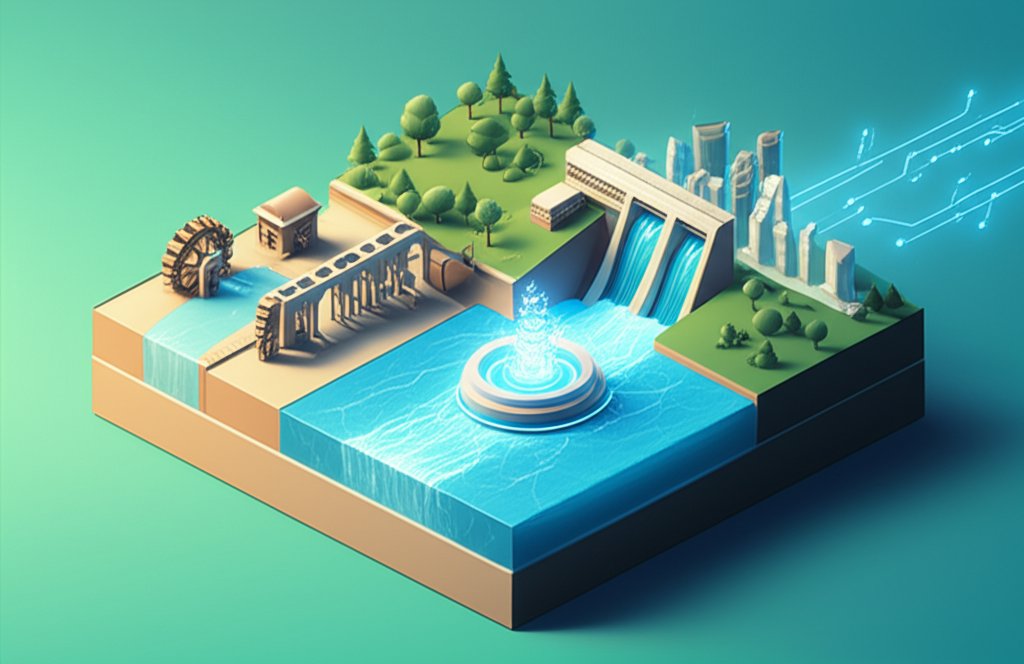Hydropower: Ancient idea, unmatched modern efficiency.