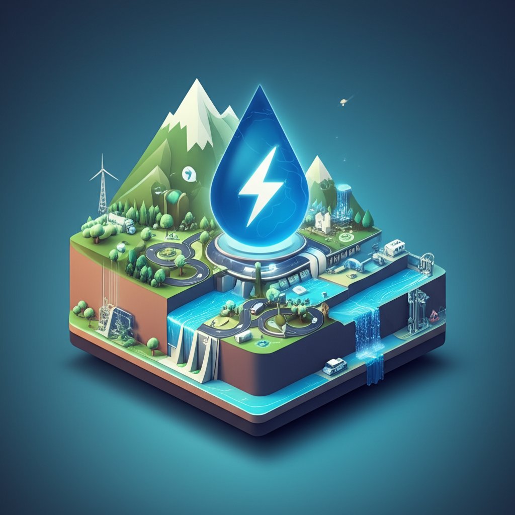 Evaluating water source power: assessing its flow and pressure.