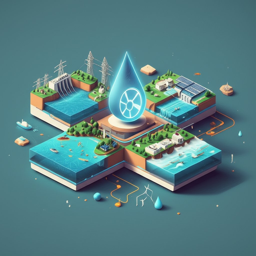 Four distinct hydropower plant types generate clean, renewable electricity.