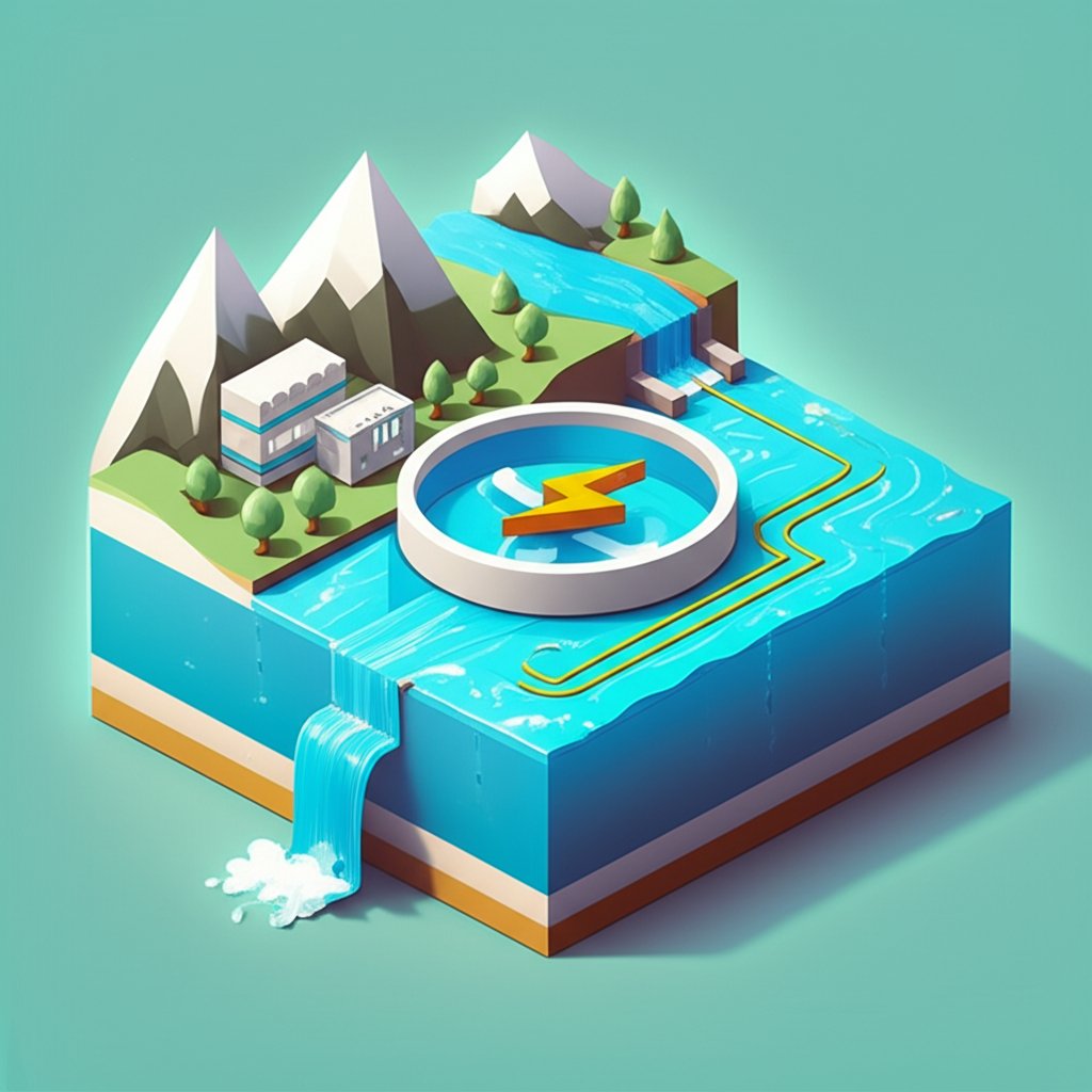 Hydropower dam showcasing astonishing efficiency in clean energy generation.