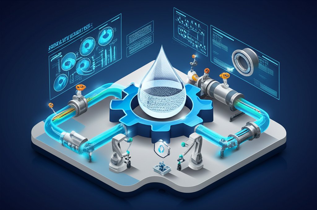 Hydro's specialized fluid lines demonstrating precision engineering for critical industrial use.