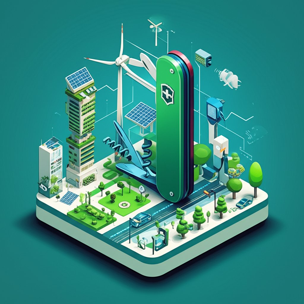 Swiss Army Knife energy infrastructure: versatile, multi-functional power solutions.